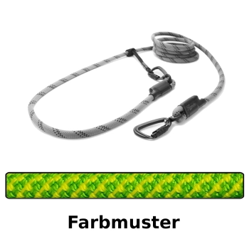 EASYLONG Hundeleine TWIST - M - 3m - lime swirl